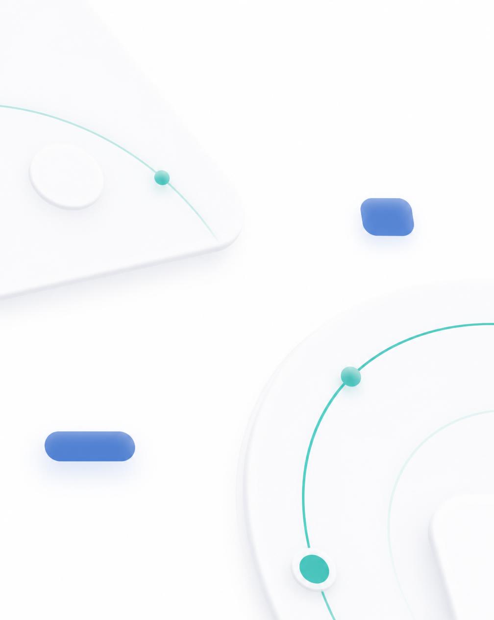 Abstract PatientArc interface detail with connected benefit and claim nodes.